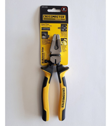 Pinza Para Vidrio Crossmaster 200 Mm 8 Pulgadas Mosaiquismo