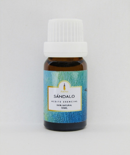 Aceite Esencial Sándalo Ambar Aromaterapia 10 Ml