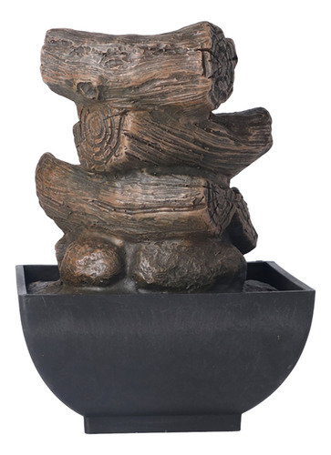 Tabletop Fountain Decoration Water Resin Cascading