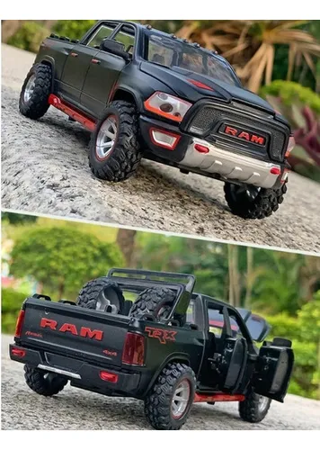 Vehículo Miniatura Dodge Ram Trx Con Puertas Que Se Abren