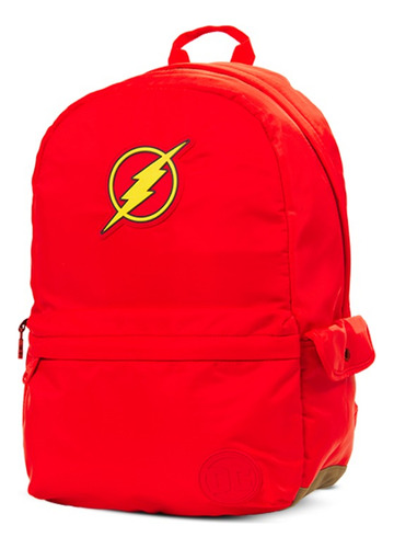 Mochila Dc Comic Flash Superheroe Mooving Escolar Urbana 