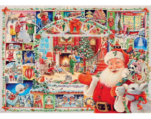 Ravensburger 16511 ¡se Acerca La Navidad! Rompecabezas De 10