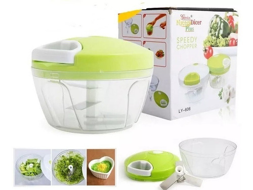 Rallador Y Picador Verdura  Nicer Dicer Plus Speedy Choper 