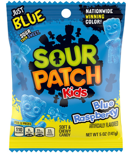 Gomas Dulces Americanos Importados Mondelez® Sour Patch Kids