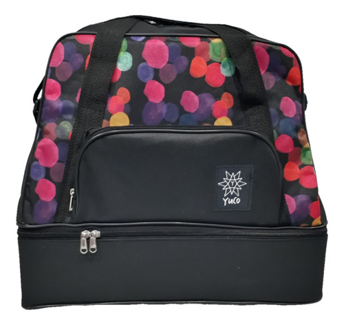 Imagen 3 de 9 de Combo Bolso De Patin Cajon Estampado Yuco + Cubre Patin