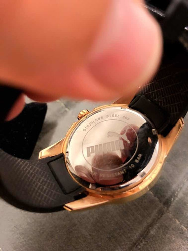 Relógio Puma Cronógrafo Pulseira Silicone