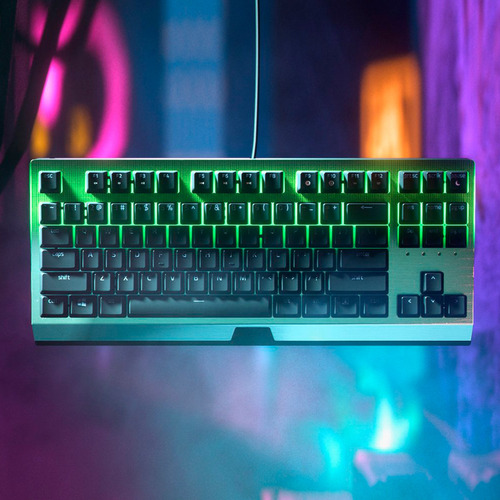 Teclado Us Razer Blackwidow V3 Tkl Mechanical Switch Yellow