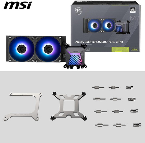 Cooler Cpu Watercooler Msi Mag Coreliquid A15 240 Argb Nuevo