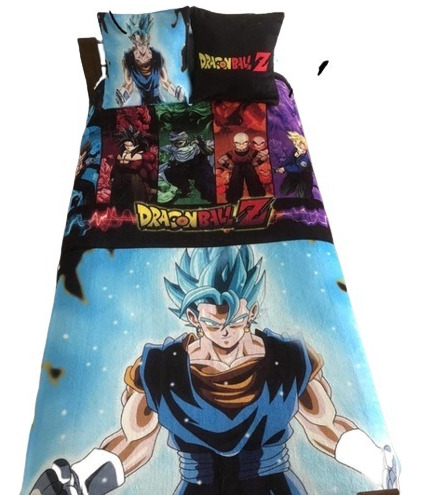 Manta Polar Soft Dragon Ball Super ( No Incluye Fundas)