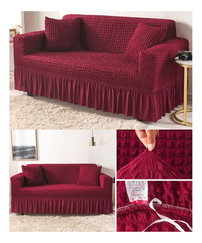 Fundas Cubre Sofá Sillón 100% Algodón Turco Original 3+1+1