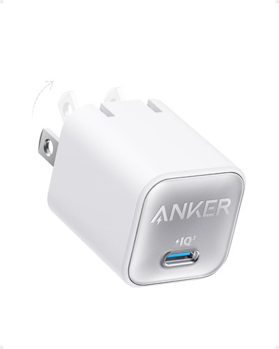 Cargador Anker Carga Rápida 511 Nano 3  30w Iq3 Serie 5