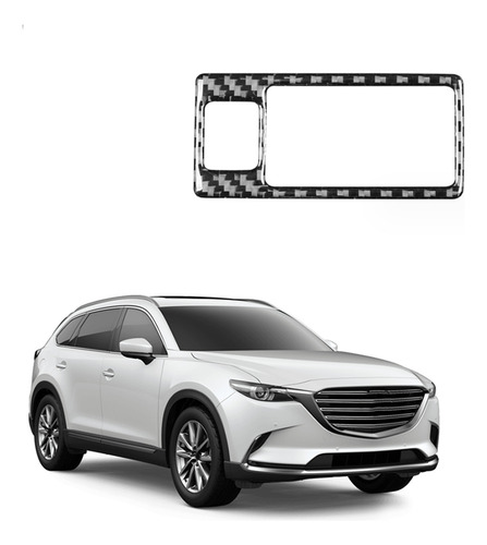 Fibra De Carbono Real Para Mazda Cx9 Cx-9 2016-2022 Swi