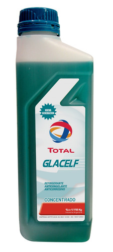 Fluido Refrigerante anticongelante Glacelf 1 L.