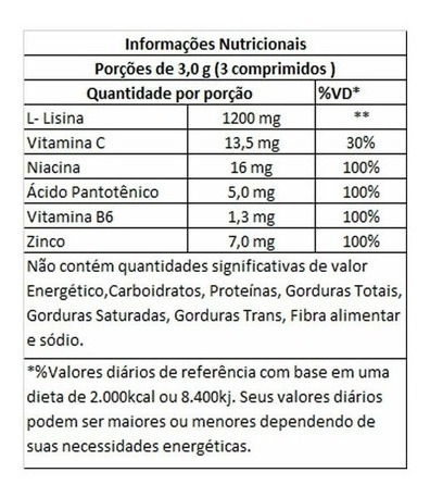 Imagen 2 de 2 de L Lisina + Asociaciones No Herps 90 Caps Unilife