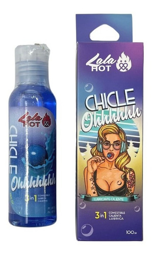 Lubricante Intimo Comestible De Chicle -lalahot 