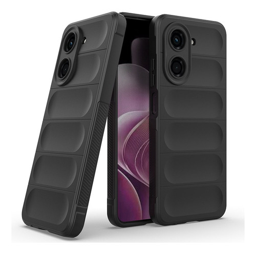 Funda Para Redmi A5 4g/poco C71 Case Uso Rudo + 2 Micas Negro Para Redmi A5 4g/poco C71