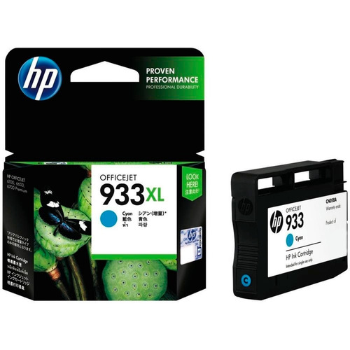 Hp Cn054al (933) Xl Cyan - 6700 7100 7110 7610 7612 7510