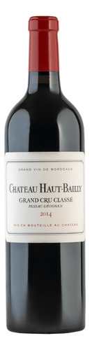 Vino Tinto Château Haut Bailly Cru Classé De Graves 2014