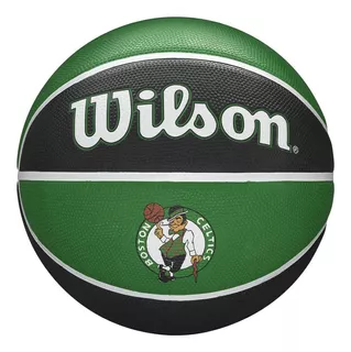 Pelota de Basquet Wilson Nba Boston Celtics Color Verde Negro Tamaño # 7 Team Tribute Balón de Baloncesto Basketball