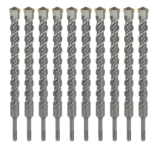 Sds Más Perforo De Martillo Bit 10pcs 5/8 In. X 8 In. Masone