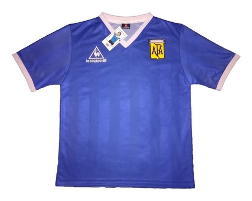 Jersey Argentina Retro Mx86 Visita Maradona Mano De Dios!!
