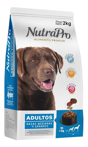 Nutrapro Adulto Razas Medianas 20 Kg. Gratuita Quito