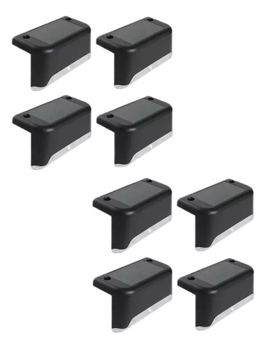 Pack De 8 Luces Solares For Escaleras, Escalones Y Bolas Fs7