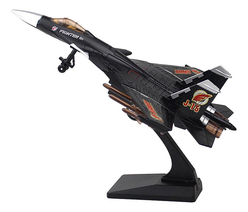 1:100 Escala China J15 Modelo De Avión Fundido Aviones