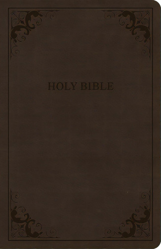 Csb Thinline Bible, Brown Leathertouch, Value Edition, De Csb Bibles By Holman. Editorial Holman Bibles, Tapa Dura En Inglés