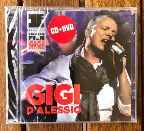 Gigi D´alessio - Primera Fila - Cd+dvd Nuevo Sellado 