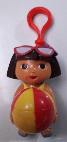 Boneco Dora Aventureira Viscom, Ano 2007 - Usado 9cm