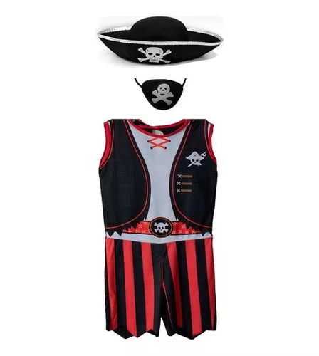 Fantasia Pirata Infantil Masculino