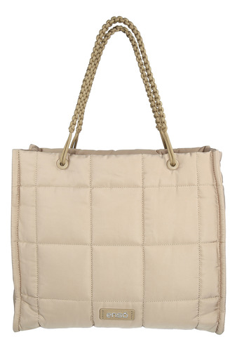Bolsa Tote Enso Mujer Eb25310ttbe Beige