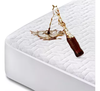 Protector De Colchon 100% Impermeable, Tamano Matrimonial, F