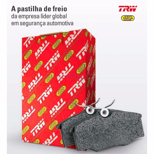 Pastilha De Freio Dian Gol Saveiro Voyage G5 G6 Original Trw