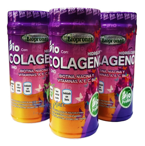 Colageno + Vitaminas A, E, C, B6 X 3 Uni - g a $116