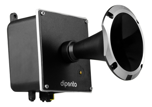 Sirene Industrial De Alta Potência Com 4 Tons Diponto 3000m