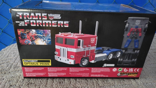 Autobot Optimus Prime Hasbro Die Cast Optimus Prime Rojo Y Azul