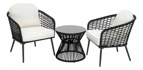 Set Para Terraza Dos Sillas+ Mesa 