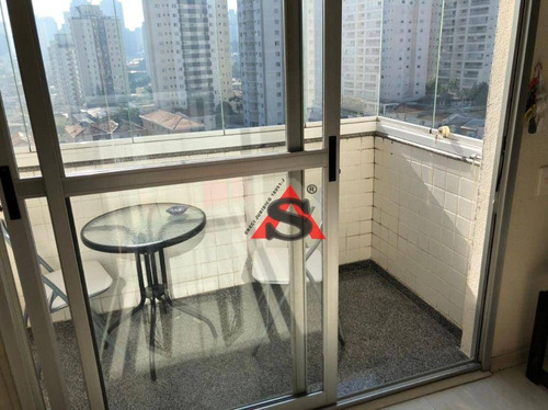 Imagem 2 de 15 de Excelente Apartamento Com 03 Dormitórios, Sendo Uma Suíte, 02 Vagas De Garagem Cobertas, Depósito No Sub-solo, Completo De Armários Planejados, Sacada - Ap44031