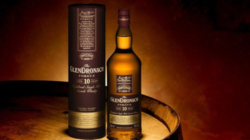 Whisky The Glendronach 10 Años Forgue 1000ml En Estuche