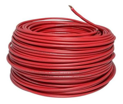 Imagen 1 de 2 de Cable Eléctrico De Un Polo, Calibre 8, Tramo De 4 Mts (cobre