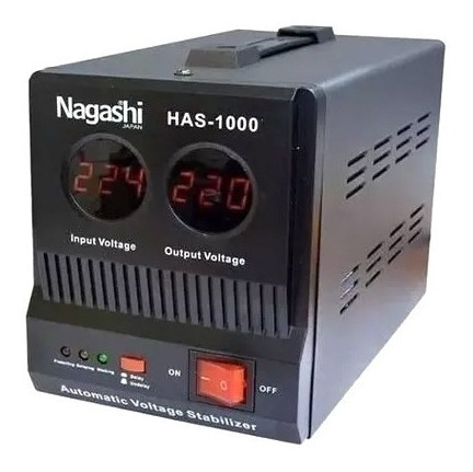 Estabilizador De Voltaje Has-1000 Nagashi - Envío Gratis