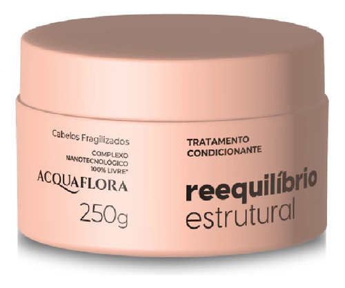 Acquaflora Máscara 250g Reequilibrio Estrutural