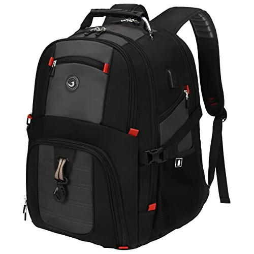 Shrradoo Extra Large 50l Travel Laptop Backpack, 4195c