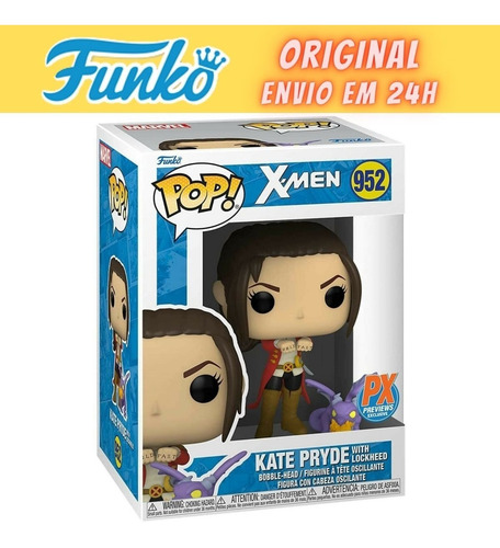 Boneco Funko Pop - Kate Pryde With Lockheed - Exclusivo 952