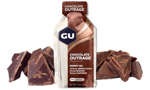 Gu Energy Gel 24 Pack Chocolate Outrage