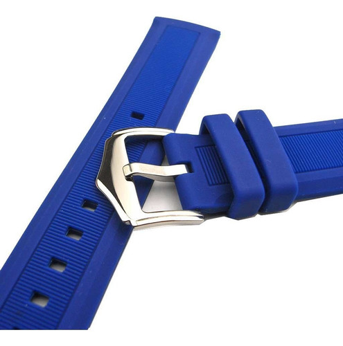 Correa De Reloj De Goma De Silicona 19mm