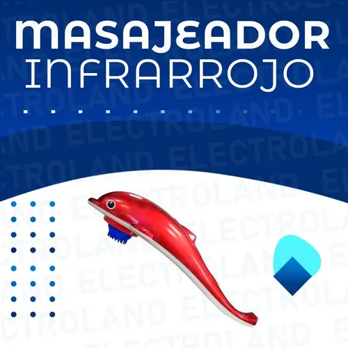 Masajeador Delfin Infrarrojo 3 Puntas Relax Envio Gratis