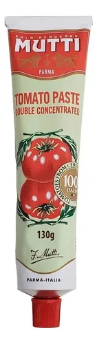 Extrato de Tomate Mutti sem Glúten em Tubo 130g